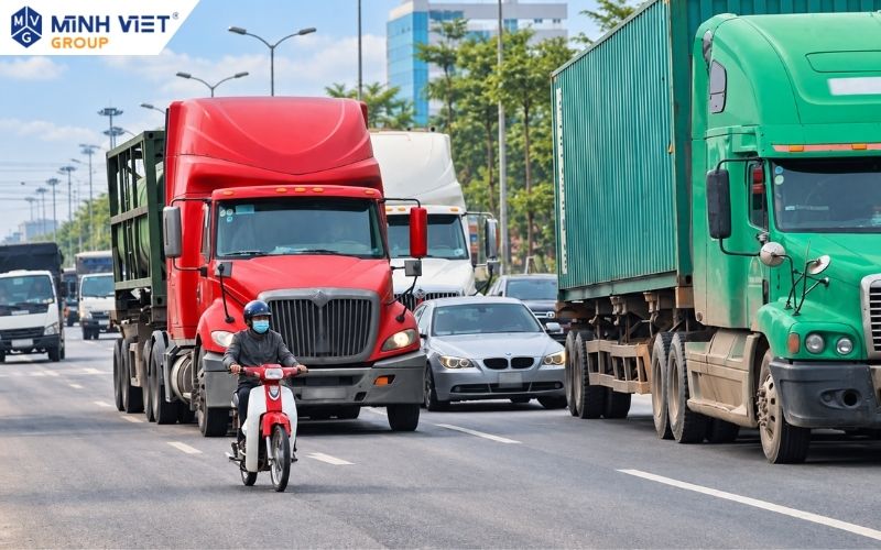 Kết nối giao thông khu vực kho xưởng Gia Lâm